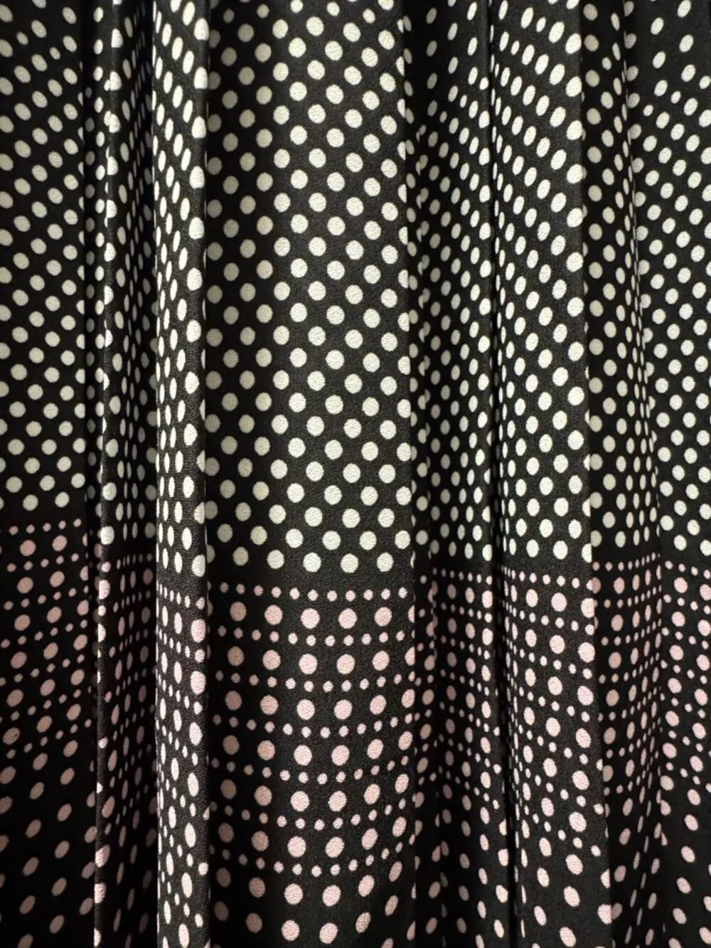 The Limited pleated polka dot midi skirt NWT